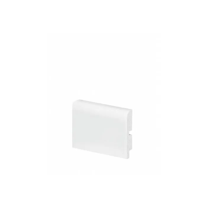 RODAPE BOLEADO ALIZAR BRANCO 52007 ARQUITECH