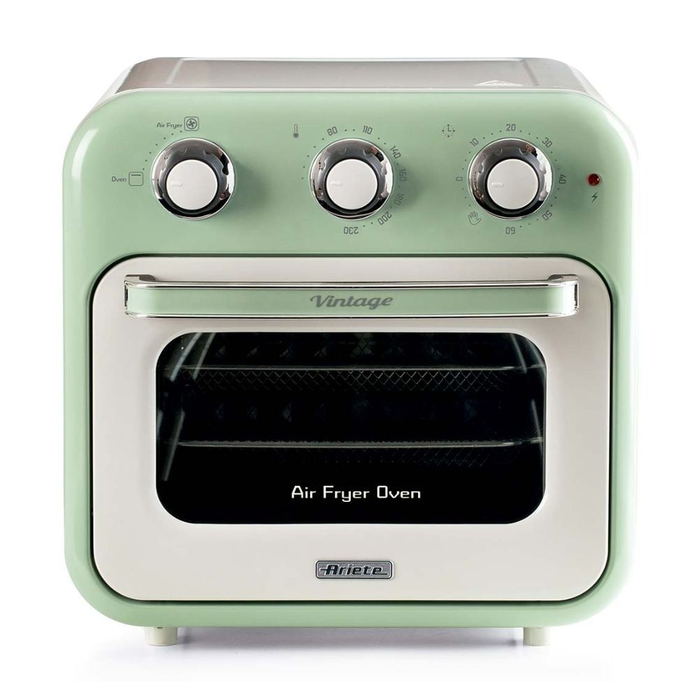 FORNO ARIETE AIR FRYER OVEN VINTAGE 4632 16 LITROS 1200W 127V VERDE 00C46320EARBR