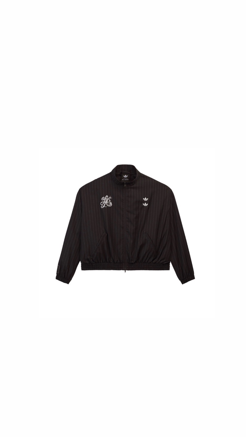Willy Chavarria x adidas Jaqueta Pinstripe Black — G, Novo