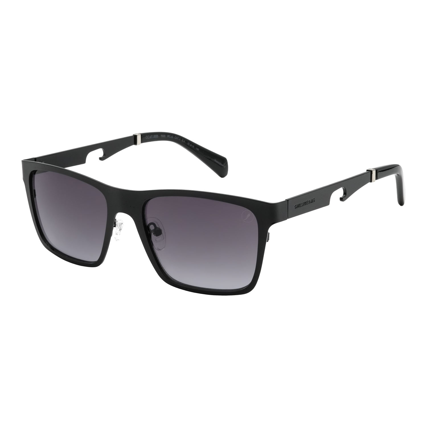 Óculos de Sol Masculino Rock In Rio Quadrado Abridor Preto OC.MT.4669.0101