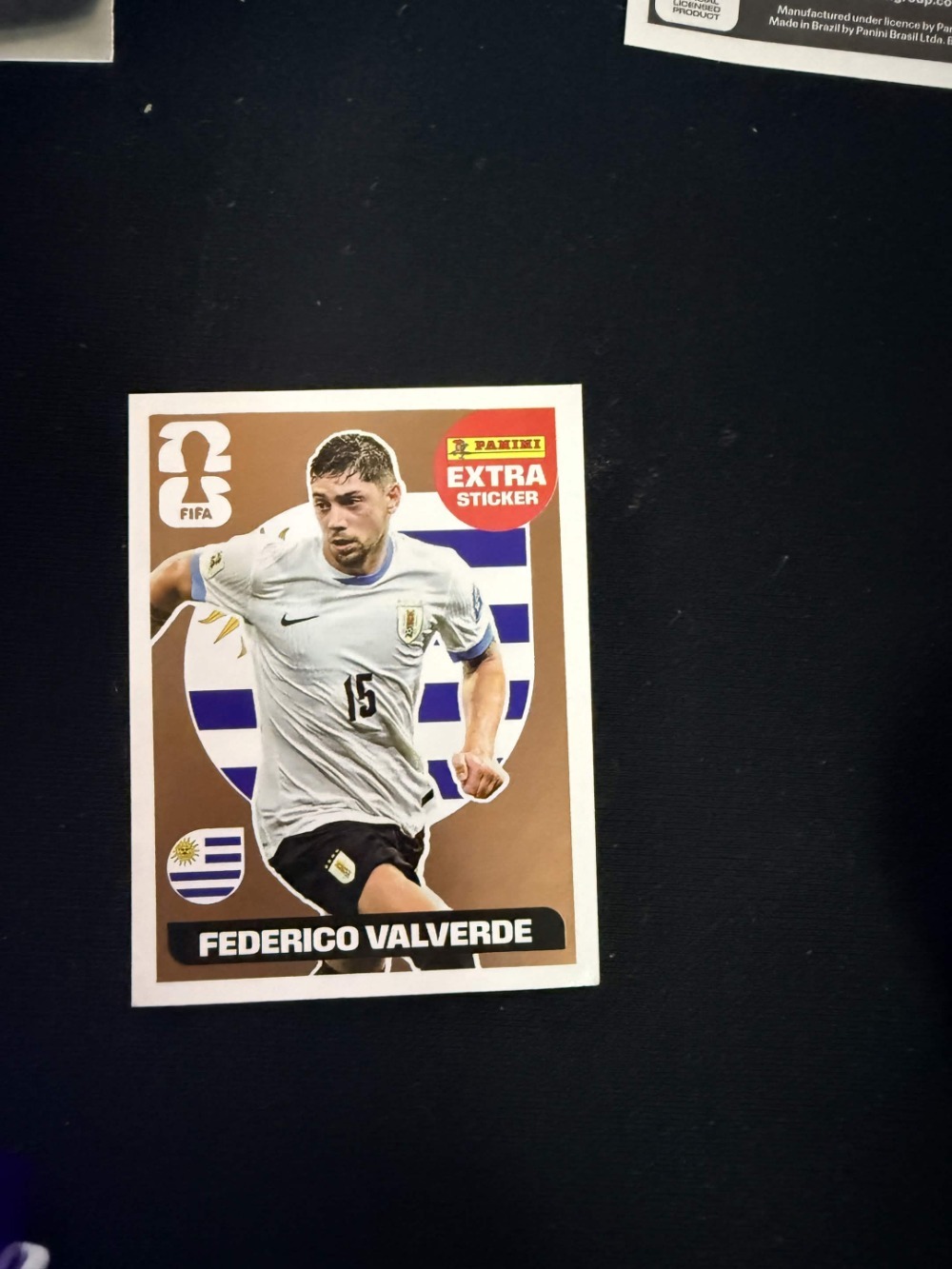 Figurinha Panini Federico Valverde Bronze Legend FIFA World Cup 2026 — Único, Novo
