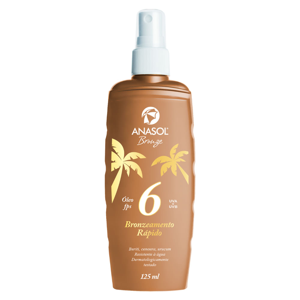 Óleo Bronzeador Spray FPS6 Anasol — 125ml