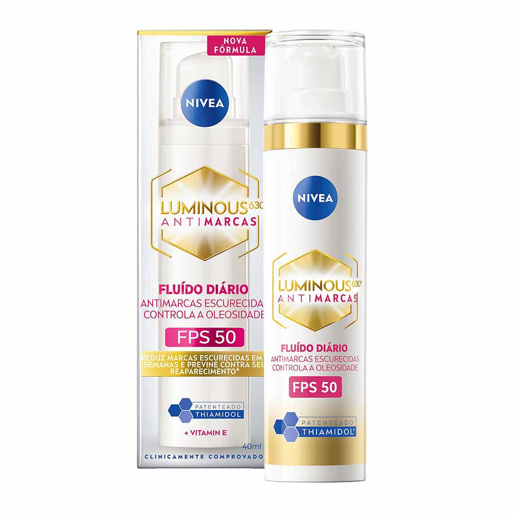 NIVEA Fluido Facial Protetor Cellular Luminous 630 FPS 50 — 40ml