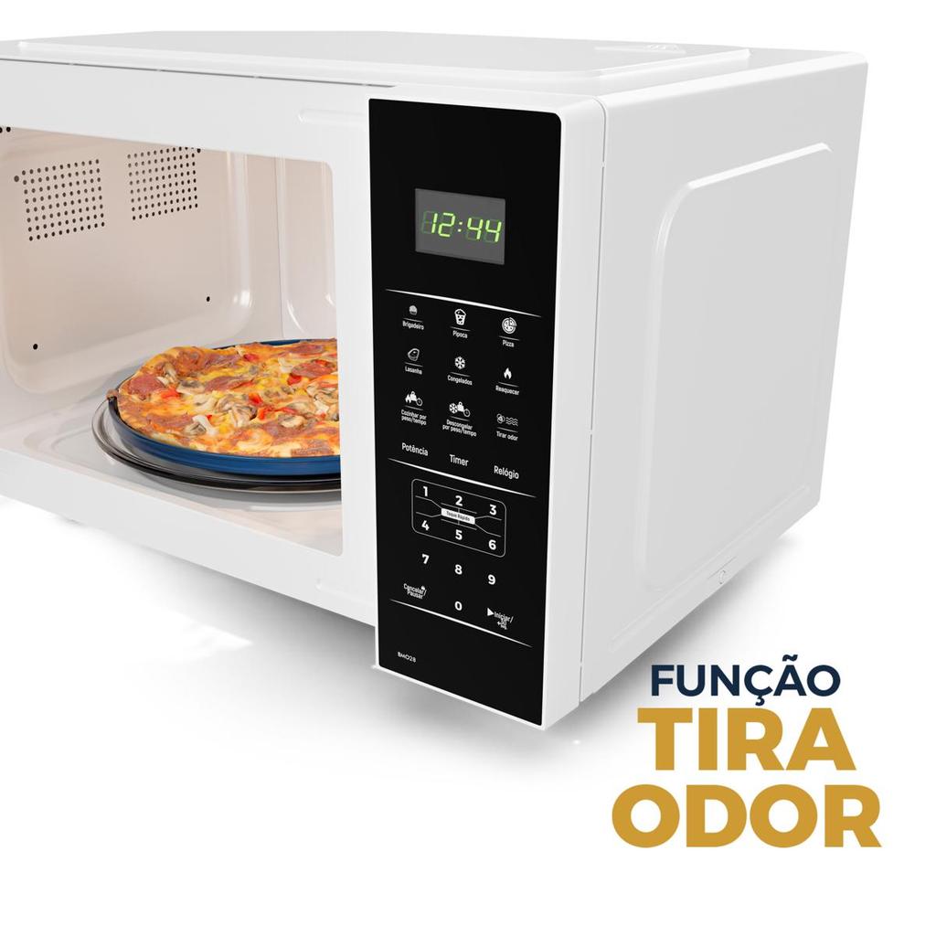 Foto 2 de Micro-ondas Britânia 33L Pintura Limpa Fácil BMO38