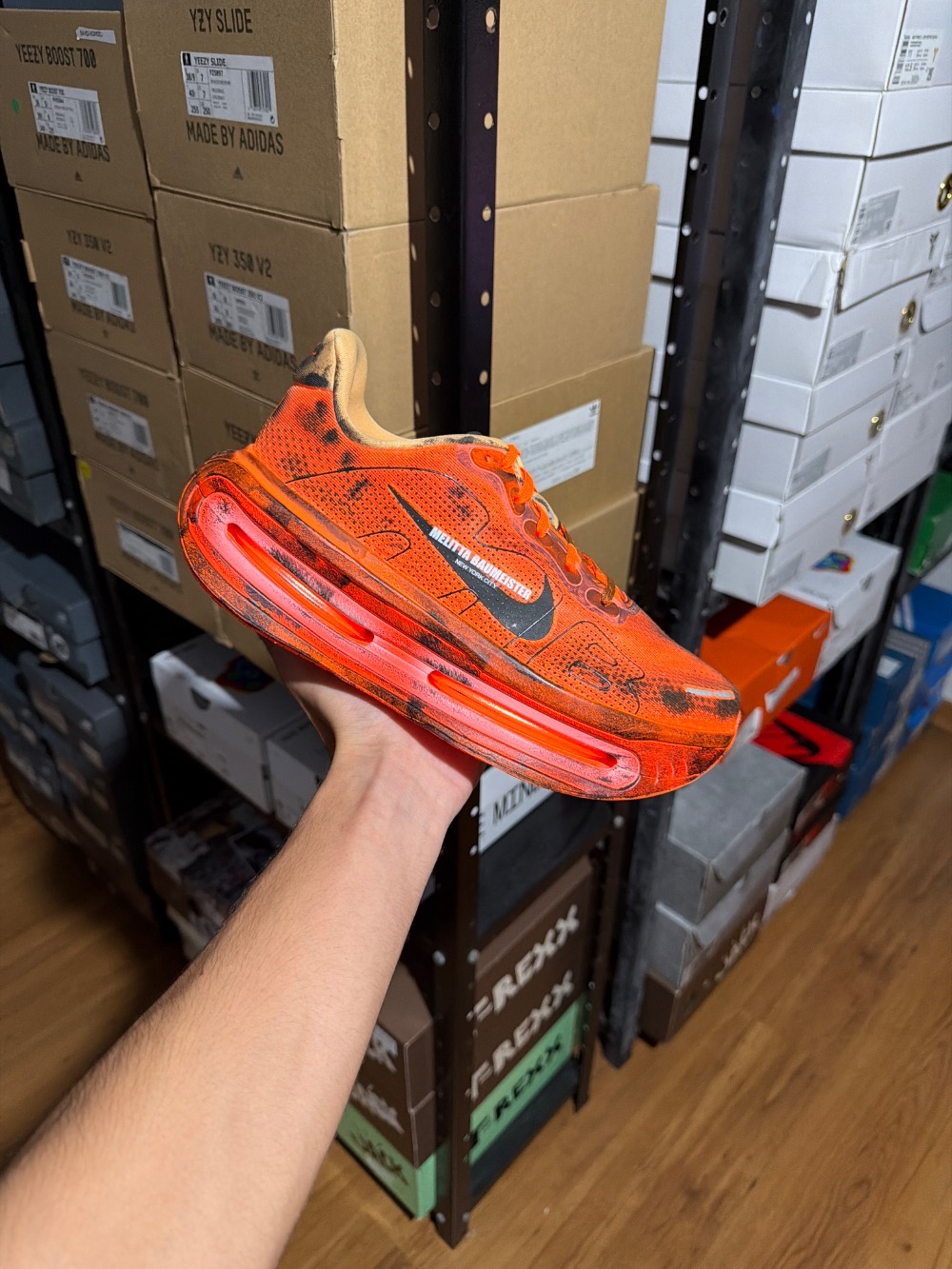 Melitta Baumeister x Nike Vomero Premium SP Total Orange Chalk — 38, Novo