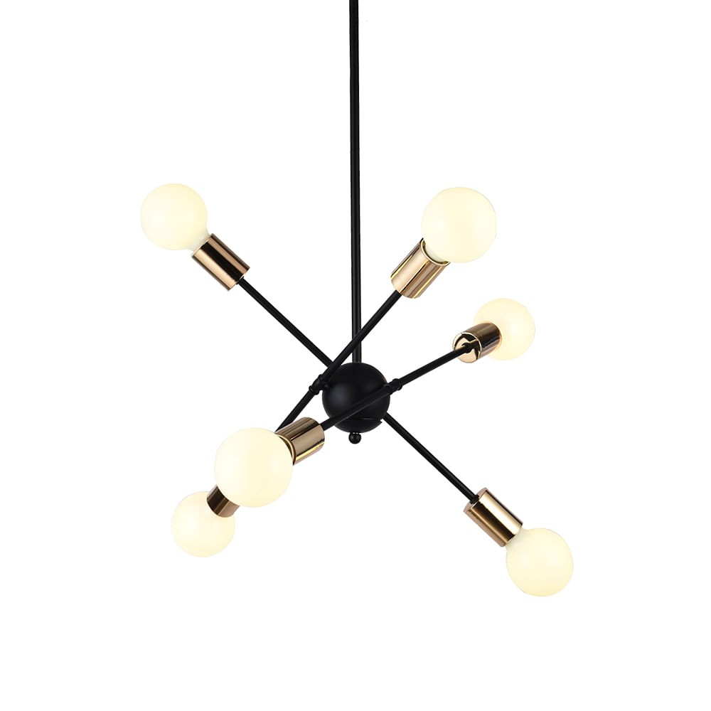 Pendente Gravit 6Xe27 Taschibra
