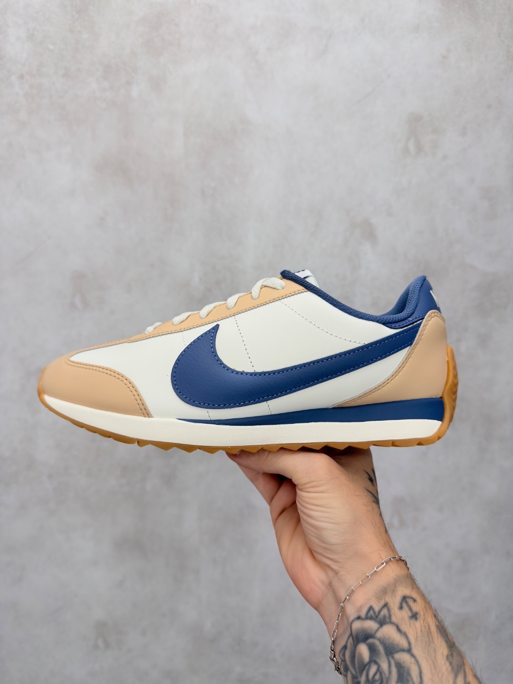 Nike Pacific Leather Sail Diffused Blue Linen Gum Light Brown — 38 / 39 / 40, Novo