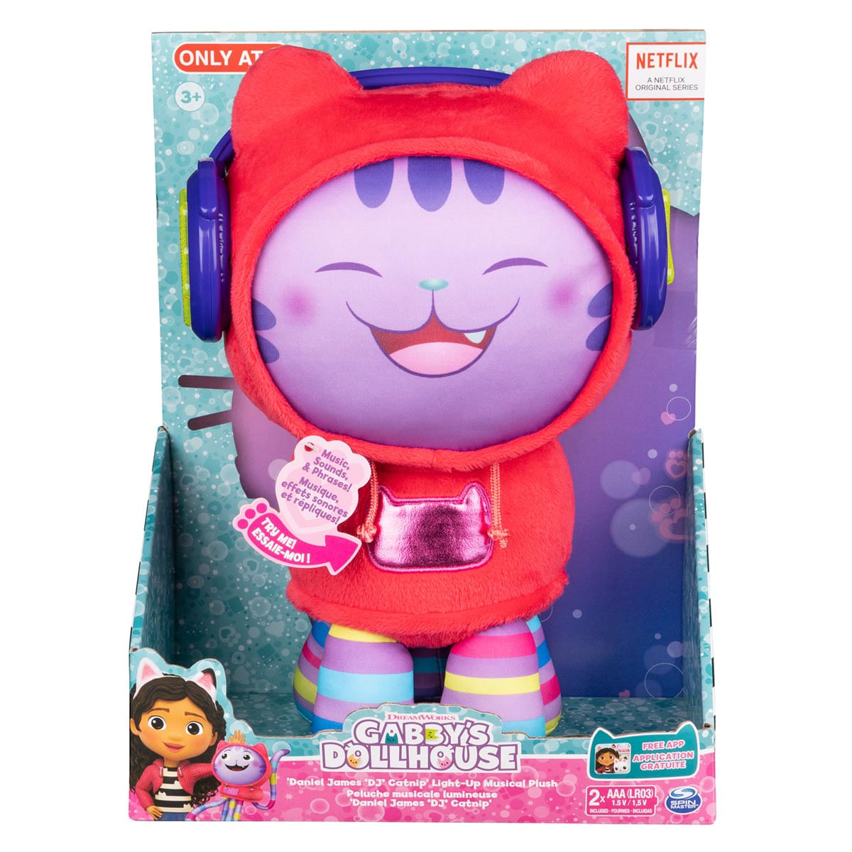 Pelúcia Dj Catnip - Gabbys Dollhouse