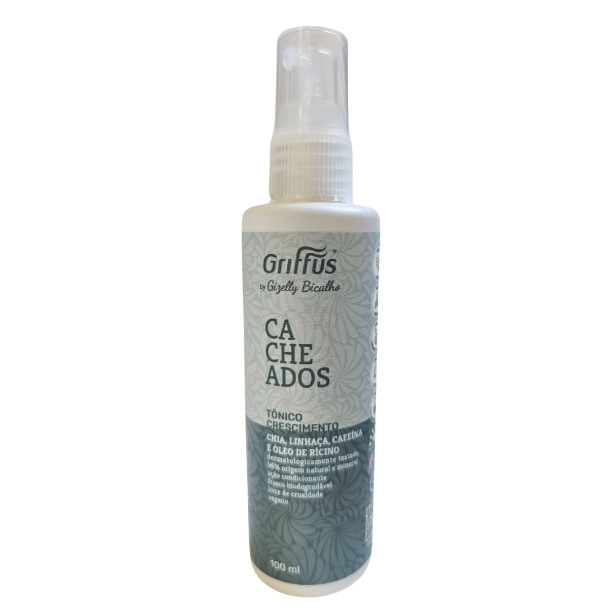 Tônico Capilar Crescimento Cacheados Vegano By Gizelly Bicalho Griffus 100Ml
