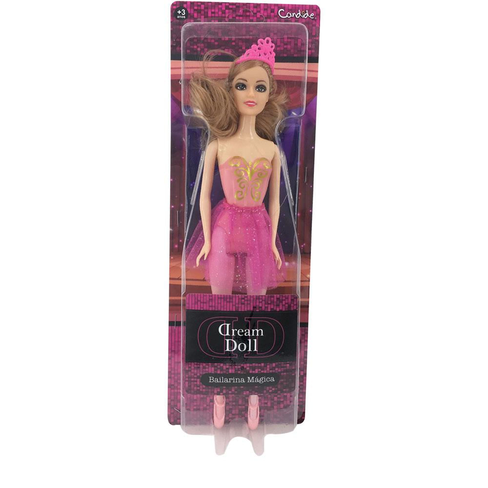 Boneca Dream Doll Bailarina - Rosa