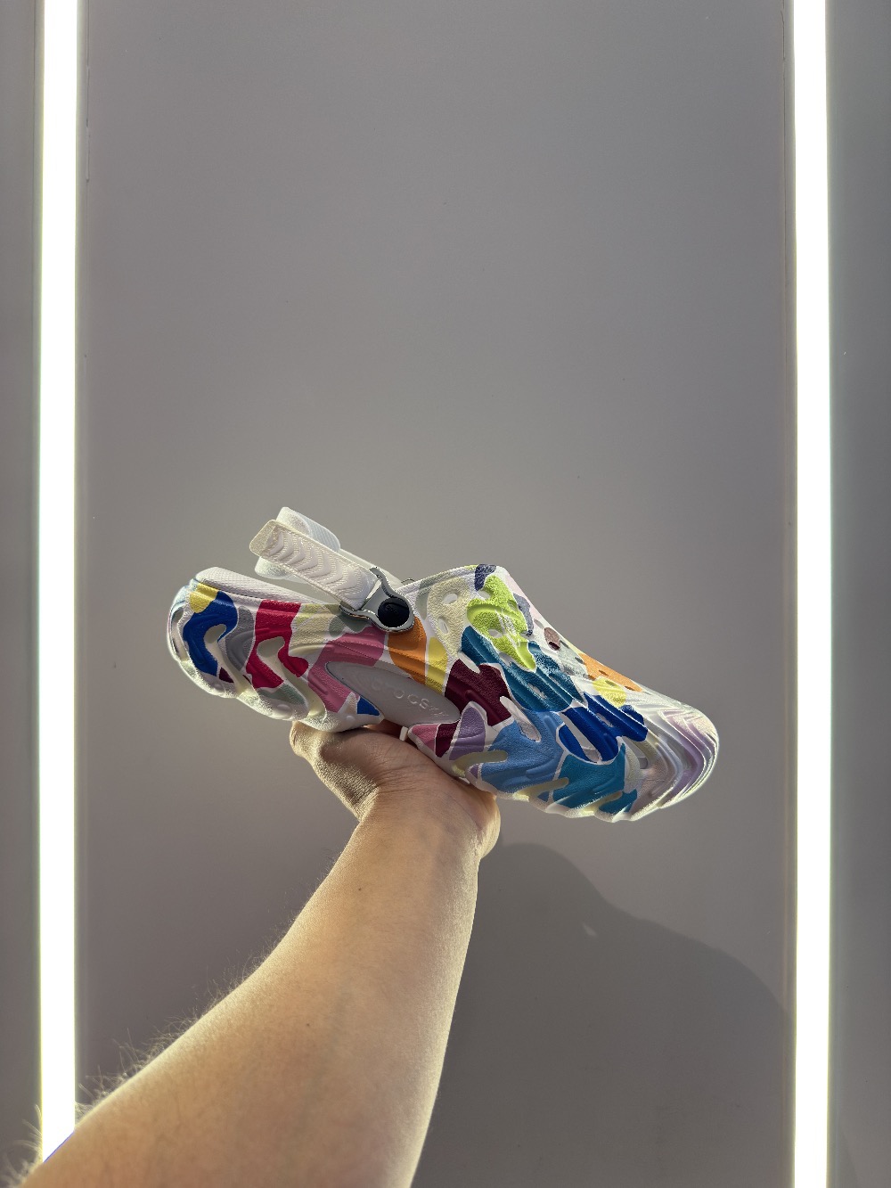 BAPE x Crocs Echo II Multi Camo White — 41, Novo