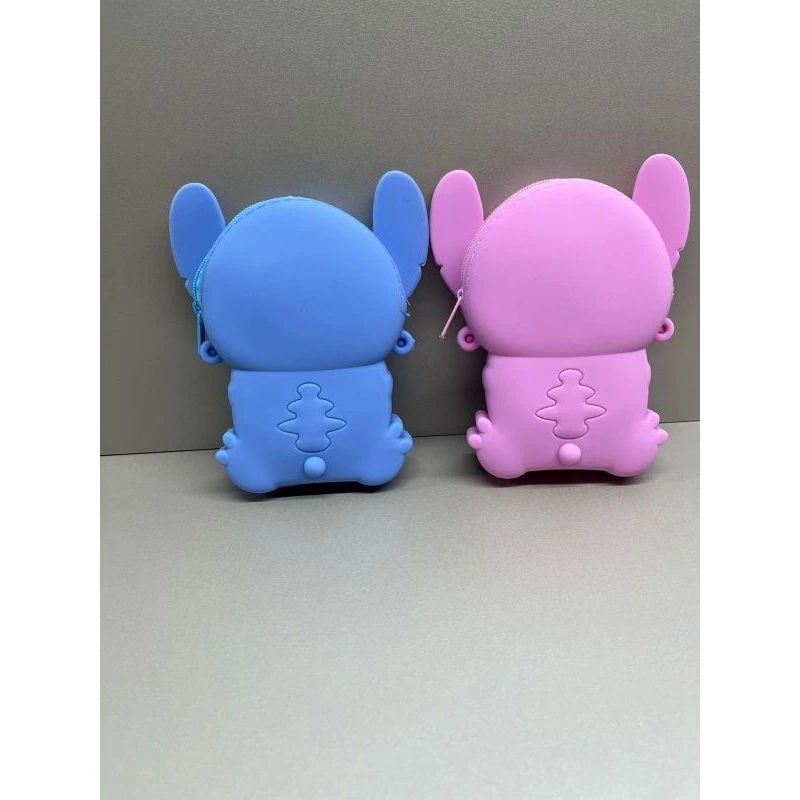 Foto 5 de Bolsinha De Silicone infantil Stitch & Angel Transversais e de ombro