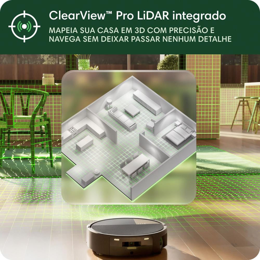 Foto 5 de Robô Aspirador, 2 em 1, iRobot - Roomba Max Combo 705+ com Base AutoWash - 220V