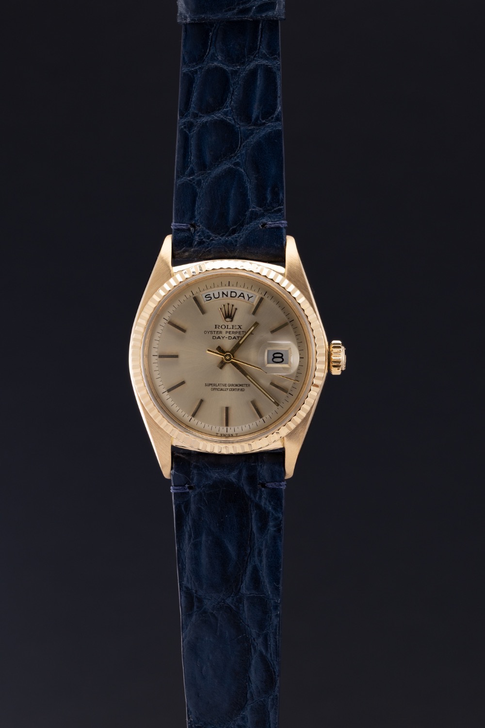 Relógio Rolex Vintage Day-Date WG Gold 36mm — Único, Usado