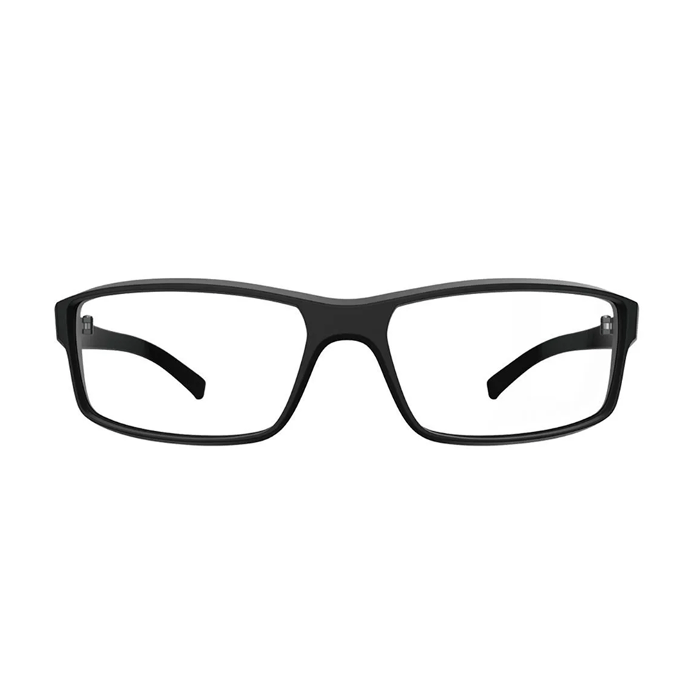Armação de Óculos de Grau HB 9305 Masculino Retangular Acetato Preto