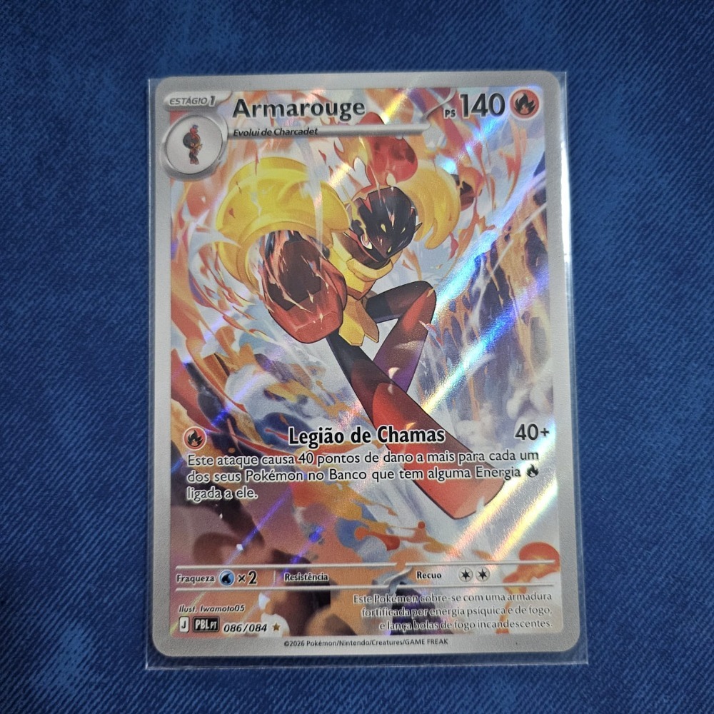 Armarouge (86/84) Escuridão Absoluta Pokémon TCG — Near Mint, Novo