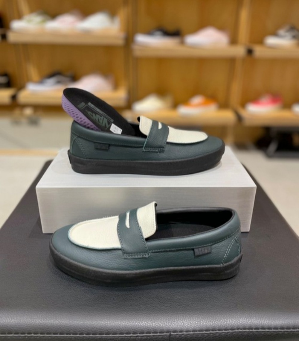Vans Skate Loafer Green — 36 / 37 / 39 / 39.5 / 40 / 40.5 / 41 / 42 / 42.5, Novo