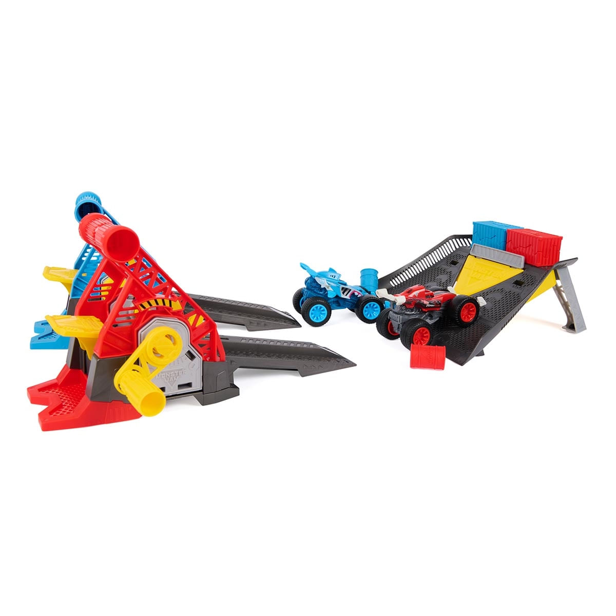 Foto 5 de Playset Monster Motors com 2 Carrinhos - Monster Jam