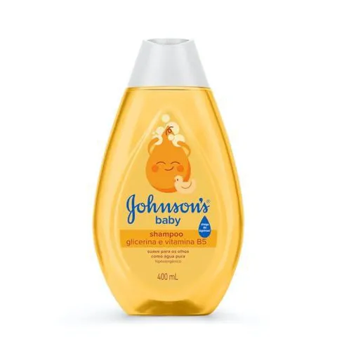 Shampoo de Glicerina Johnson's Baby, 400ml