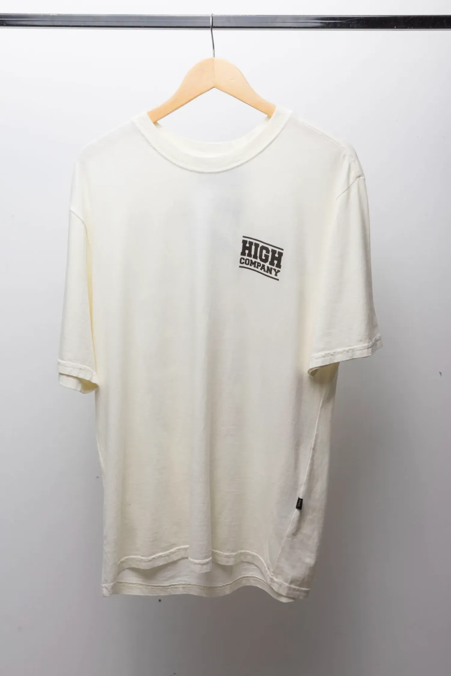 Disney x High Company Camiseta Mickey Script White — P / M / G, Novo