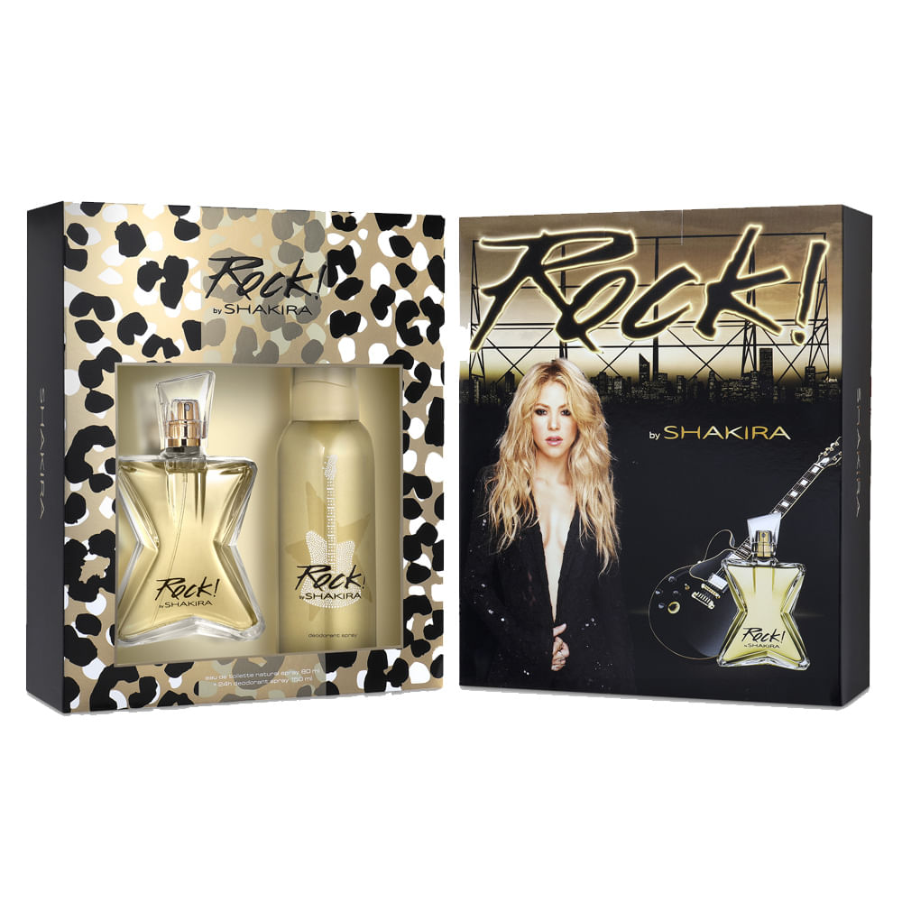 Shakira Rock Kit - Perfume Eau de Toilette + Desodorante — Kit