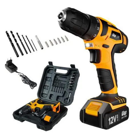 Parafusadeira 12V com Kit Acessórios