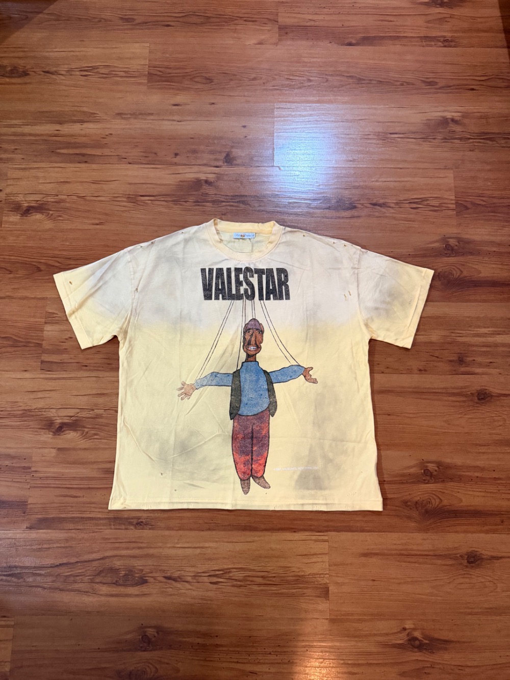 Camiseta Vale Lives Forever Valestar Yellow — G, Novo