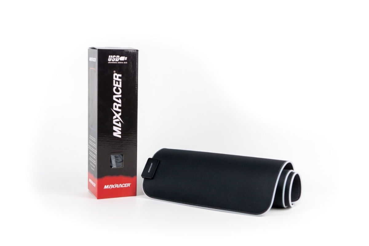 Mouse Pad Gamer RGB MaxRacer Original com Software