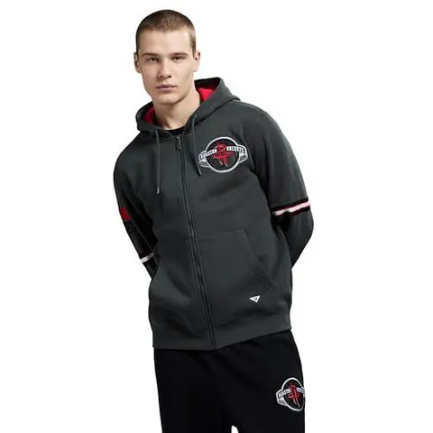 Moletom Masculino NBA com Zíper e Capuz