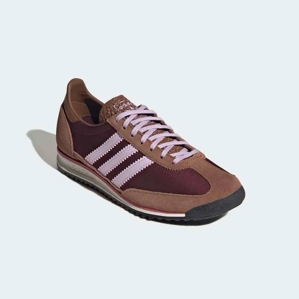adidas SL 72 OG Maroon Ice Lavender Preloved Brown — 34 / 35 / 36 / 37 / 38 / 39, Novo