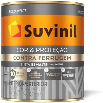 ESMALTE PR COR E PROT CONT FERRUGEM AC BR 0,9L SUVINIL