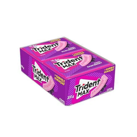 [REC | +POR- | R$ 30,59] Chiclete Trident Max Cool Raspberry Sem Açúcar
