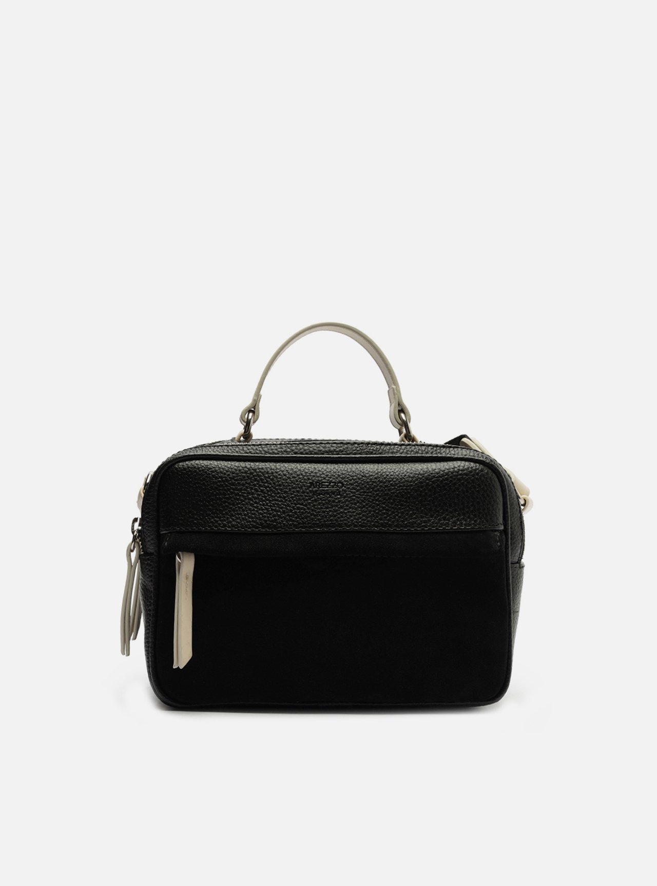 Bolsa Tiracolo Preta Prione Média
