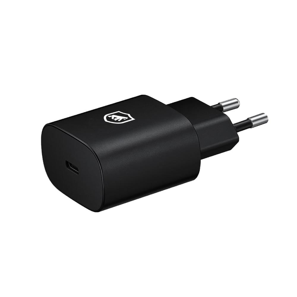 Carregador Turbo Tipo C - QC 3.0 - até 25W - Preto - Gshield