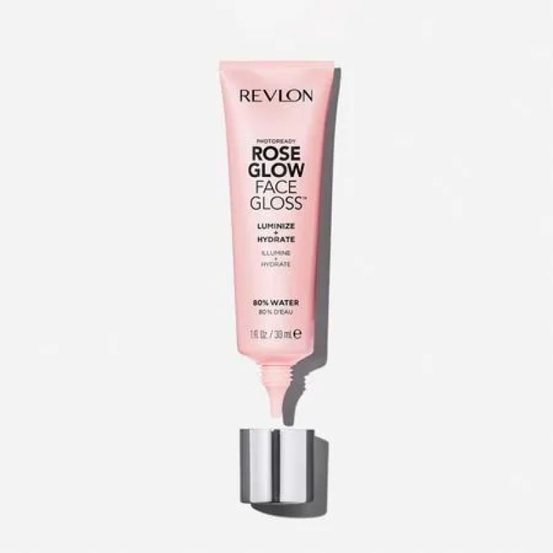 Revlon Rose Glow Face Gloss Luminize + Iluminador Hidratante 30Ml
