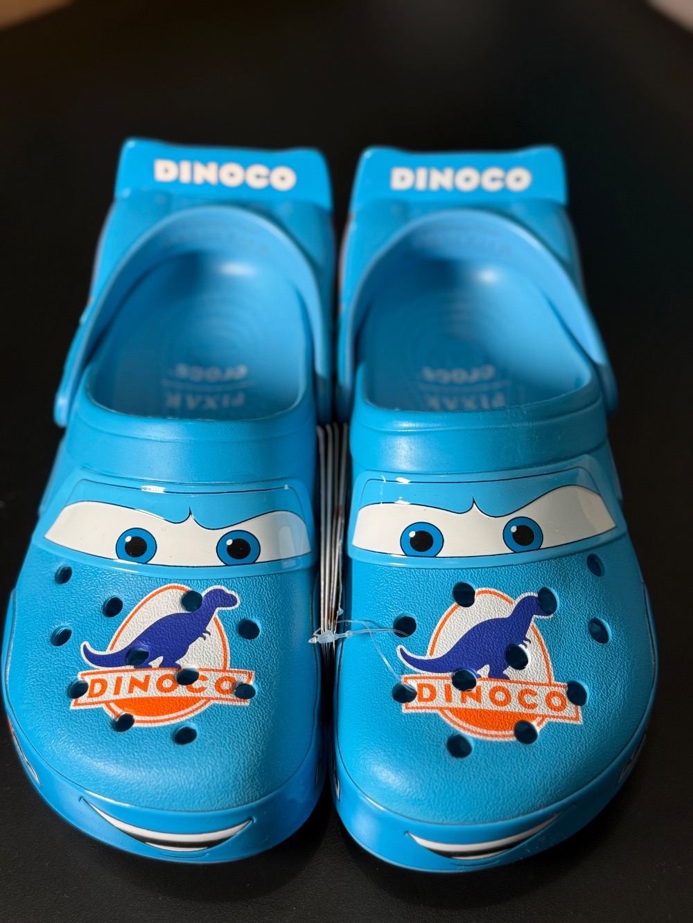 Cars x Crocs Crocband Lightning McQueen Dinoco Blue — 37, Novo