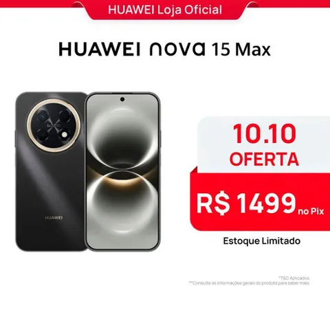 Smartphone HUAWEI nova 15 Max 8GB+256GB