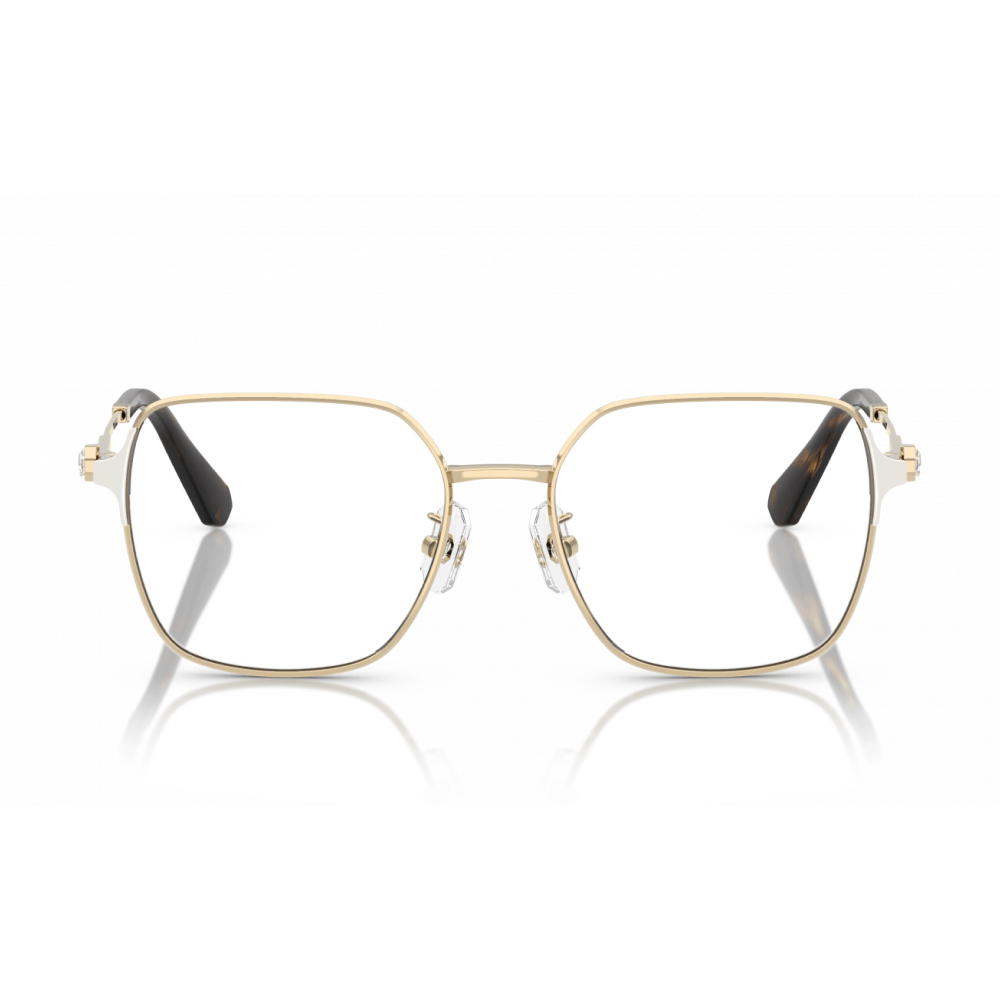 Armação para Óculos de Grau Feminina Swarovski SK1020D Dourado pálido