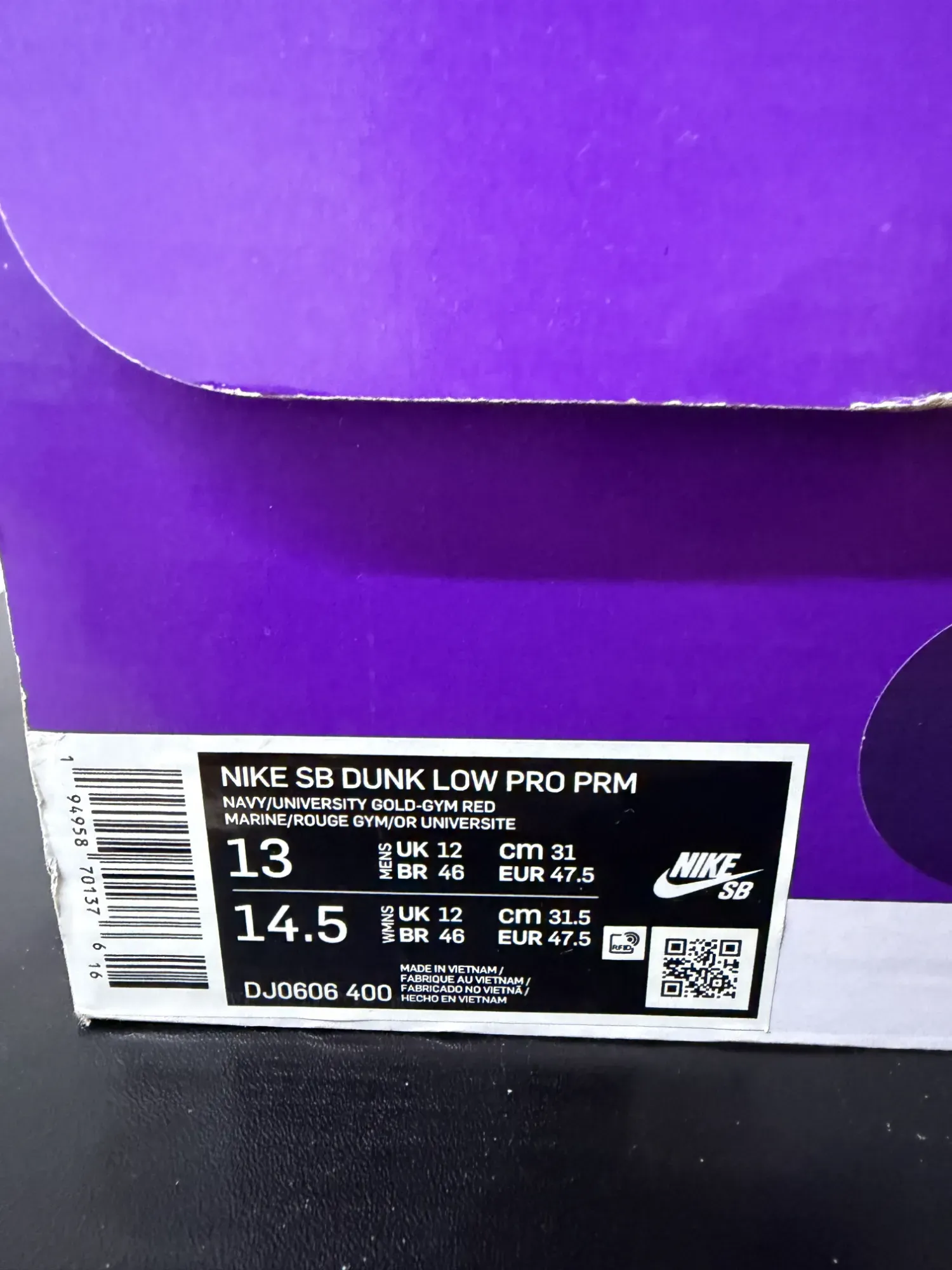 Foto 4 de Nike SB Dunk Low Pro Barcelona — 46, Novo