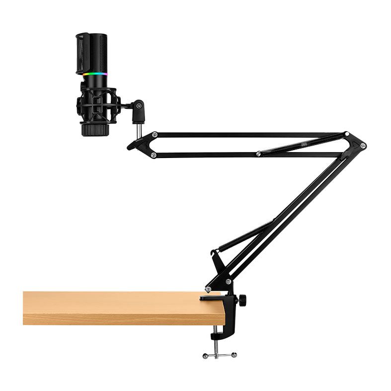 Foto 3 de Microfone Streamplify Mic Arm, RGB, USB, Preto, MIC-48-RGB-MA-BK