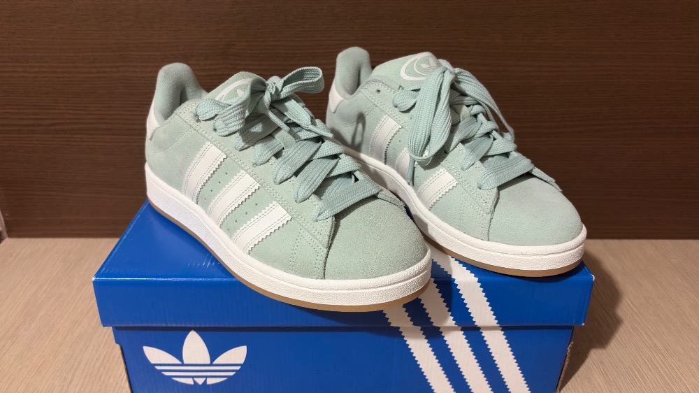 adidas Campus 00s Core White Ash Green — 38, Novo