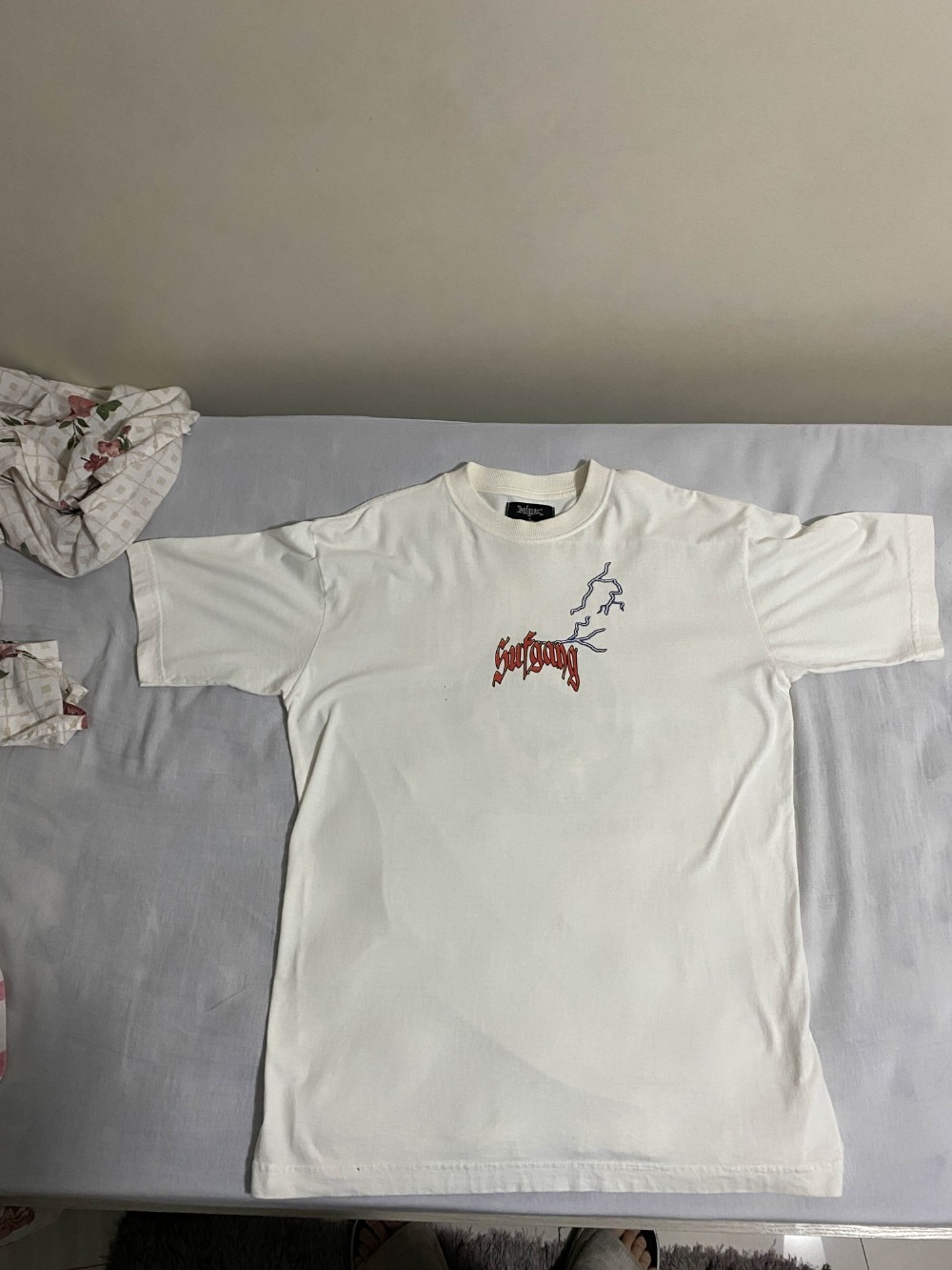 Camiseta Sufgang Cristal Ball Off White — G, Usado