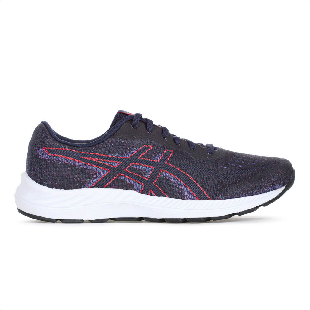 Tênis Asics Ugoki Azul Escuro e Vermelho - Feminino
