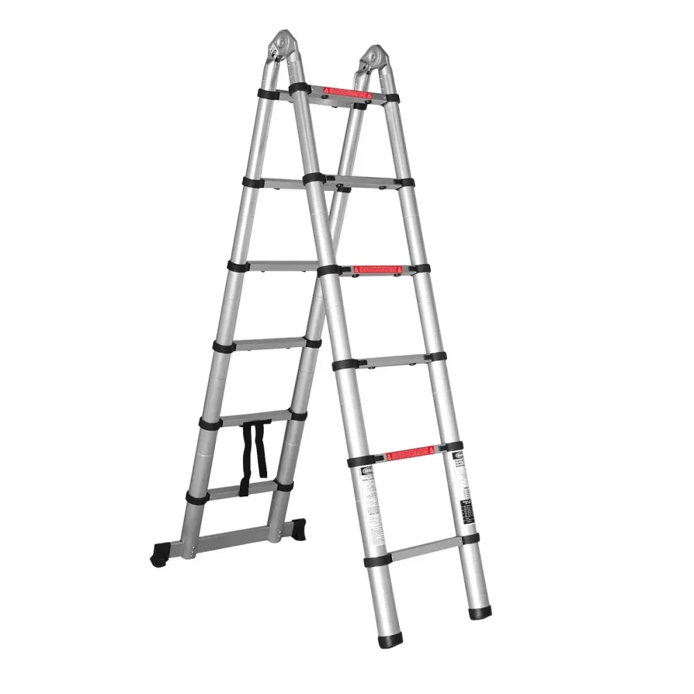 Escada Telescópica Dupla 2x8 16 Degraus 5m Worker