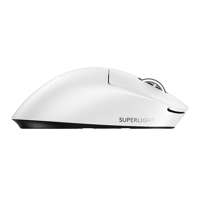Foto 4 de Mouse Logitech Pro X Superlight 2 Dex, 5 Botoes, Wireless, Branco, 910-007364