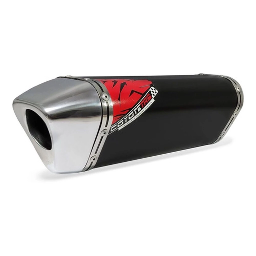 Escape / Ponteira Coyote TRS Tri-Oval Alumínio - XTZ Lander 250 ABS ano 2018 em Diante - Yamaha