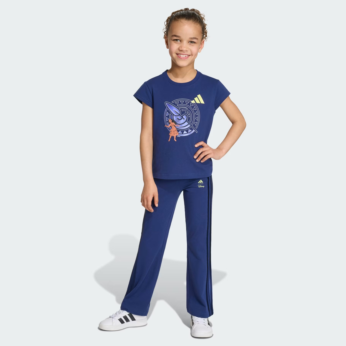 Conjunto Adidas Disney Moana Infantil Azul