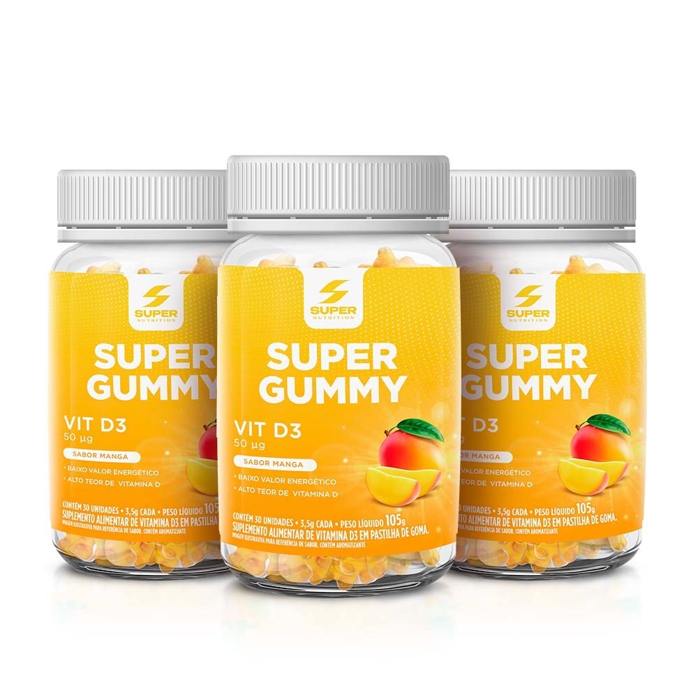 Kit 03 Gummy VIT D3 Sunshine