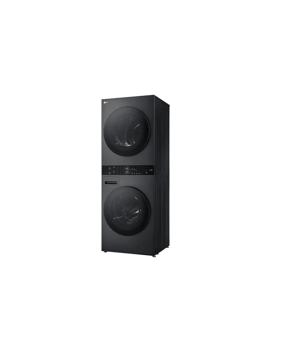 Lava e Seca LG Smart Washtower 14KG BLACK INOX 127V WK14BS6