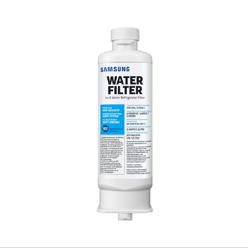 FILTRO DE AGUA SAMSUNG TROCA FÁCIL PARA REFRIGERADOR BRANCO HAF-QIN/EXP